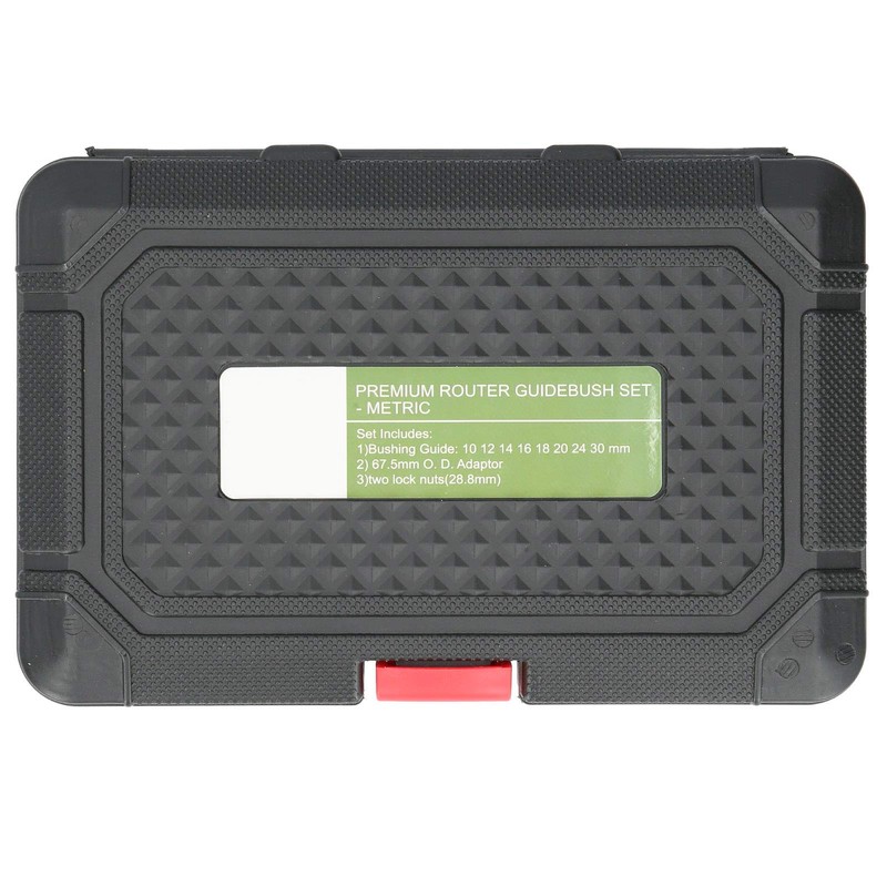11PCS/Set Router Guides Kit, Brass Router Template, Router Bushing Guide