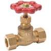 Mueller Industries 105-513NL Stop Valve Compression Copper