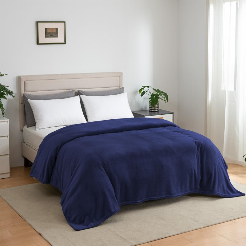 Good Nite Fleece Blanket Fluffy Throw Blankets Flannel Warm Soft