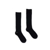 YUQRI Crispy Socks, Antibacterial, Deodorizing, Unisex, Black, Free size