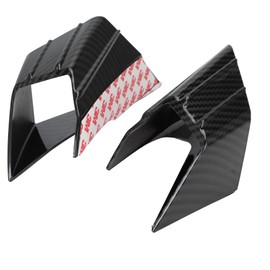 BIUGERCN Motorcycle Wind Wing Side Winglet Kit Spoiler Fairing Fixed Wing Kit Side Spoiler Cowl for CBR650R CBR 650 500 R F