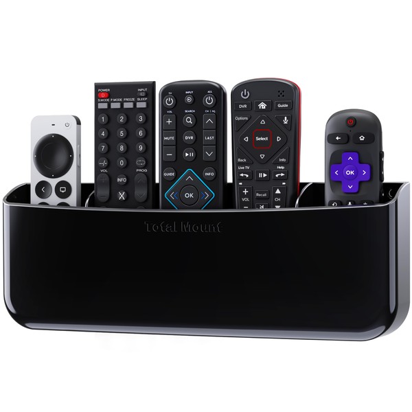 TotalMount TotalMount Hole-Free Remote Holder – Eliminates the Need to