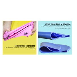 escualo Gorra para Natacion I Dama I Adulto I Modelo Adulto I Silicon I Impermeable I Unitalla I Color Morado