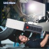 KEPEAK Magnetic Underhood LED Work Light Trouble Light for Garage,