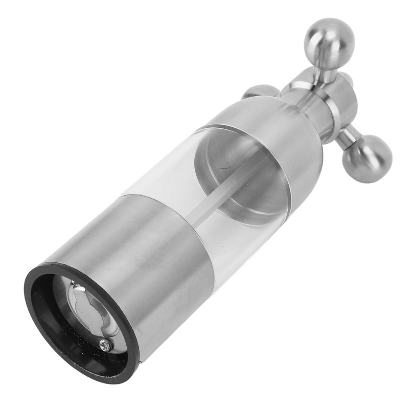 Pepper Mill Professional Refillable Ceramic Rotor Coarseness Adjustable Manual Pepper