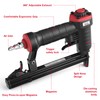 3PLUS HT5014SP Pneumatic 20 Gauge Stapler, T50 Upholstery Stapler, 1/4-Inch