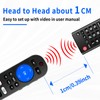 Programmed Remotes for Roku Remote Replacement with Volume Key -