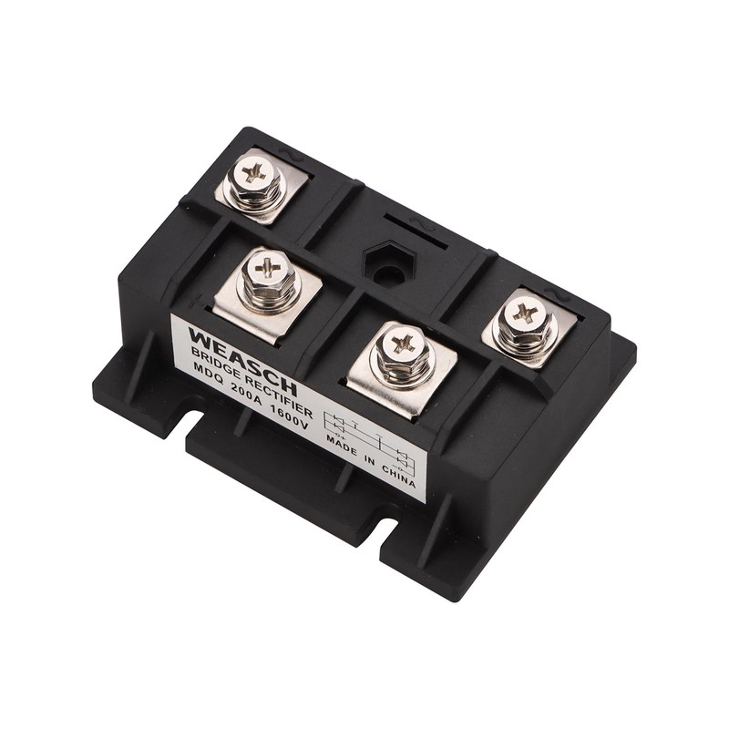 Weasch Bridge Rectifier MDQ 200A, AC to DC, 1600V 200A,