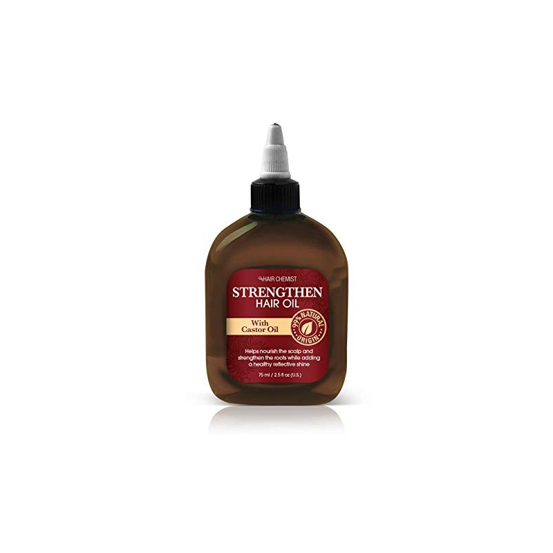 Hair Chemist Fortalece el aceite capilar con aceite de ricino