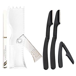 FRCOLOR 1set Portable Beard Shaping Professional Grooming Kit Folding and Line Pen Lightweight and Wear-resistant for Men Daily Use