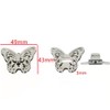 4Pcs Metal Butterfly Twist Purse Closure Turn Locks Clip Clasp