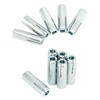 QWORK Drop-in Anchor, 100 Pcs 3/8"-16 Inner Female Thread Expansion