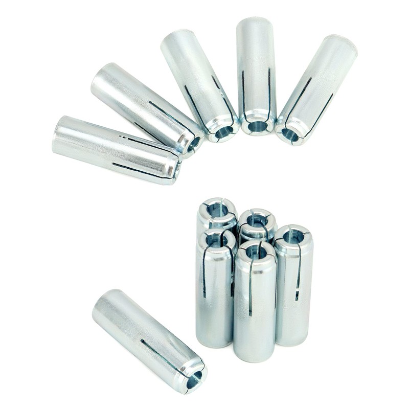 QWORK Drop-in Anchor, 100 Pcs 3/8"-16 Inner Female Thread Expansion