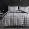 Pamposh Double Duvet Set Premium Brushed Microfiber Duvet Cover Double