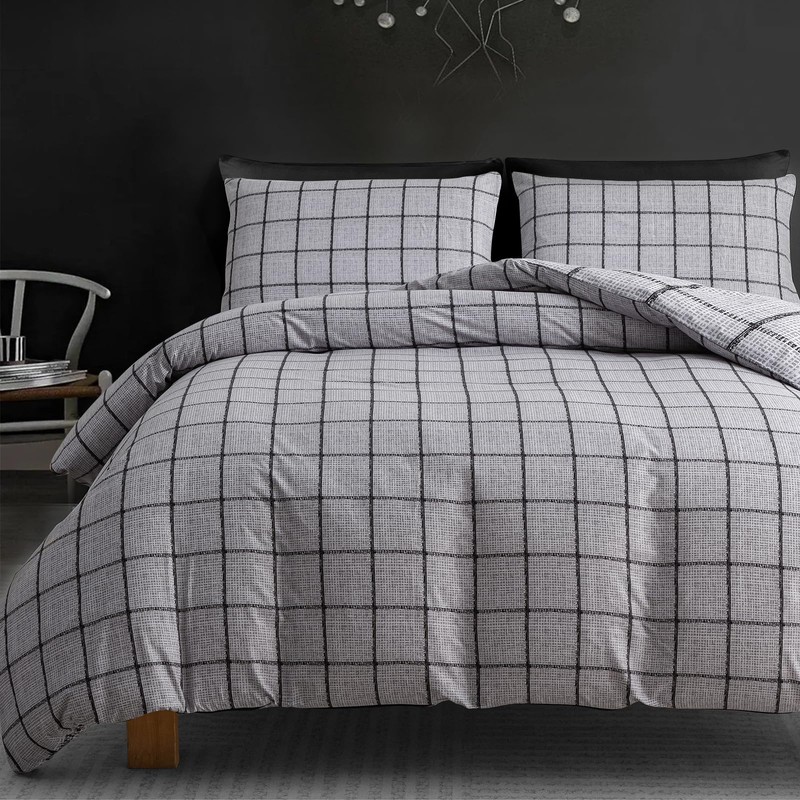 Pamposh Double Duvet Set Premium Brushed Microfiber Duvet Cover Double