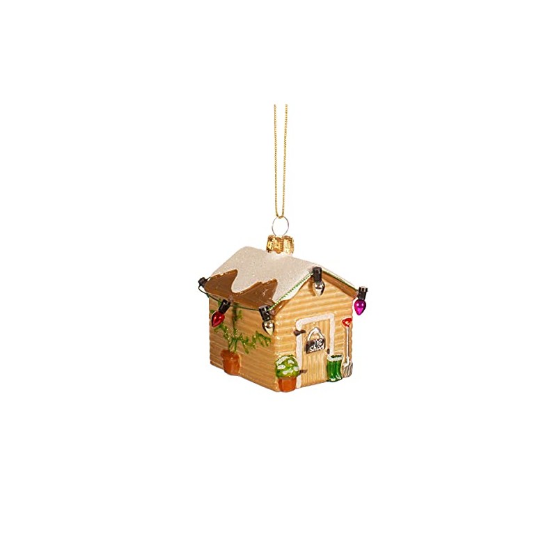 Sass & Belle Mini Shed Shaped Bauble