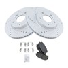 Front Performance Brake Pad & Rotor Kit Brake Pads Brake