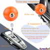 Arenbel 5 Billiard Ball Shifter Knob Car Racing Shift Lever