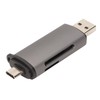 Storage Card Reader USB C USB A 3.0 Dual Port