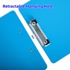 Clipboard A4, 2 Clipboards with Rubberised Metal Clamp, Clipboard Writing
