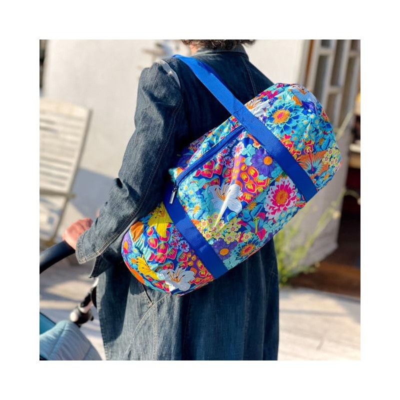 Pylones - Foldable Bag - Duffle Bag - Bouquet, Multi-Colour,
