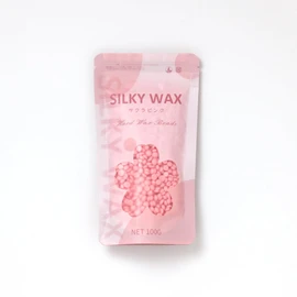 Silky Wax Hair Removal Wax Brazilian Wax Nose Hair Wax, 3.5 oz (100 g), Nose Hair Removal, Sakura Pink