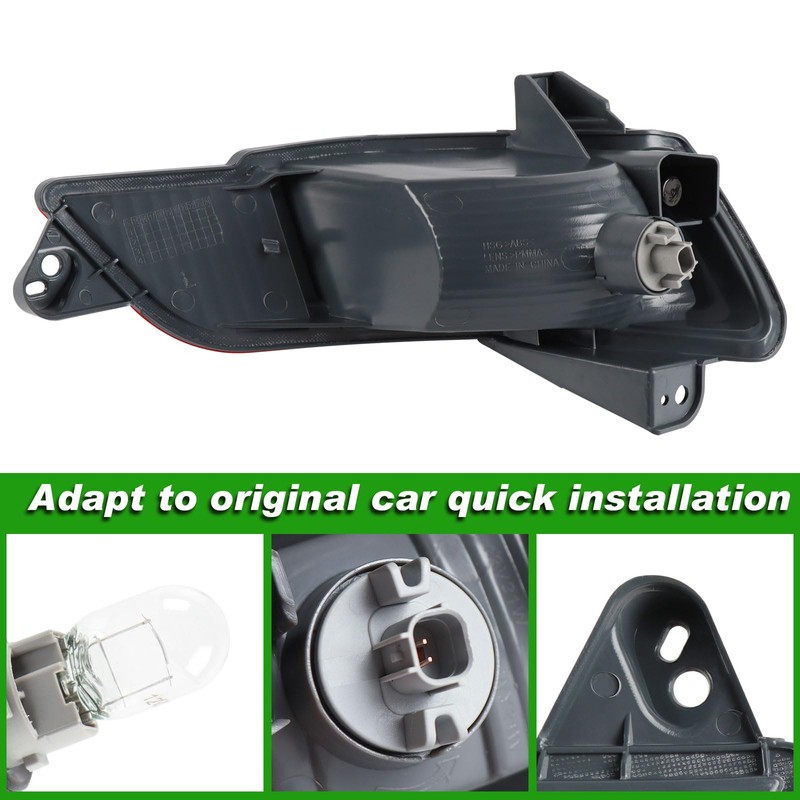 Bumper Light Compatible with Honda Pilot 2016 2017 2018 Back
