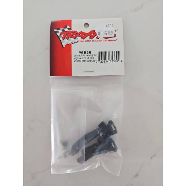 Traxxas 6536 Mounts RPM Sensor 3x10mm CS Nitro Slash (2)