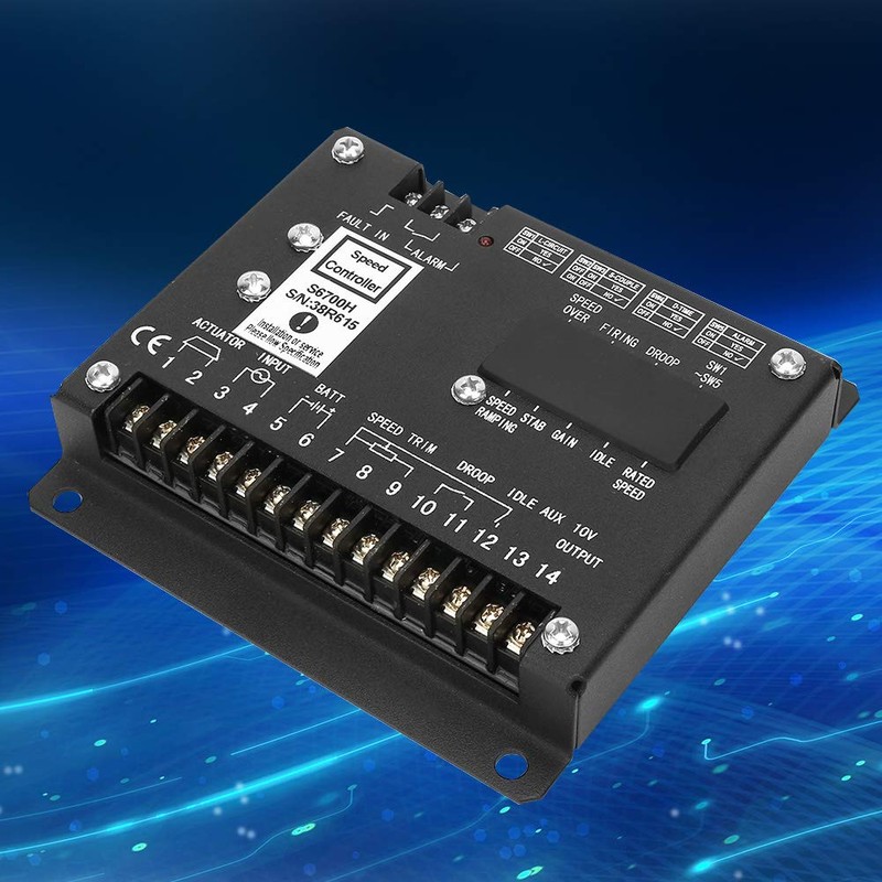 S6700H Speed Controller Governor High Precision Electronic Engine Speed Control