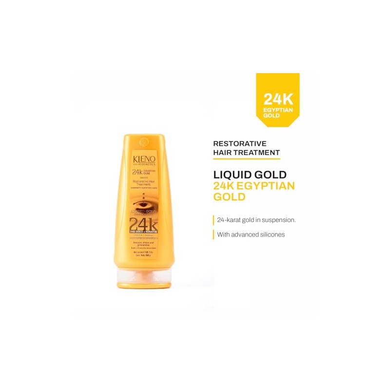 Tratamiento Regenerador Capilar Oro Egipcio 24K