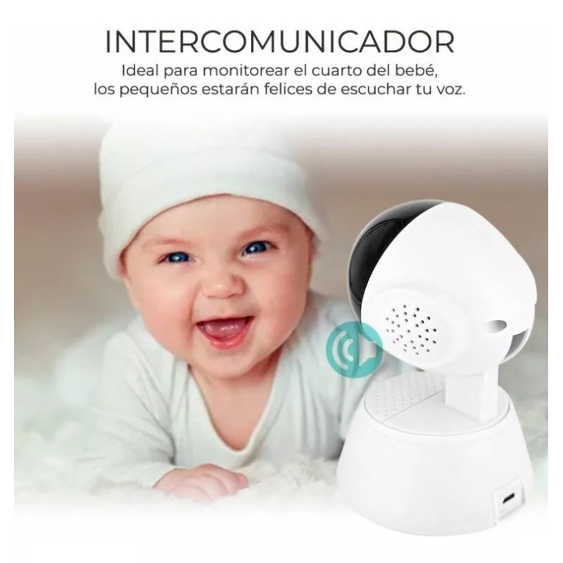 EGTMA Camara De Seguridad Y Alarma 1080p Wifi Visión Nocturna