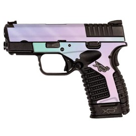 MightySkins Glossy Glitter Skin Compatible with Springfield XDS 3.3 - Cotton Candy | Protective, Durable High-Gloss Glitter Finish | Easy to Apply, Remove, and Change Styles | Made in The USA