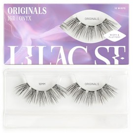 Lilac St - Originals Natural Faux Eyelash Clusters (16mm) - Soft, Natural Look - DIY Lash Extension Wisps - Lightweight & Lifelike - Lasts 10 Days - Cruelty Free, Vegan, Women Founded - 10 Lashes