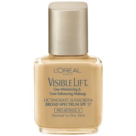 L'oreal Visible Lift Line-minimizing and Tone-enhancing Makeup, Normal/Dry Skin, Soft Ivory, 1.25-Fluid Ounce