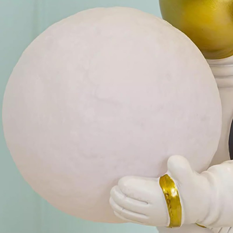 Meefad Astronaut Table Lamp Cute Space Lamp Spaceman Bedside Lamp