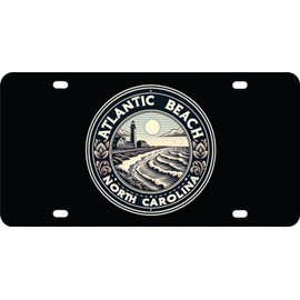Atlantic Beach North Carolina Souvenir Car-Home Decoration Mini Metal License Plate 4.75 x 2.25 inch