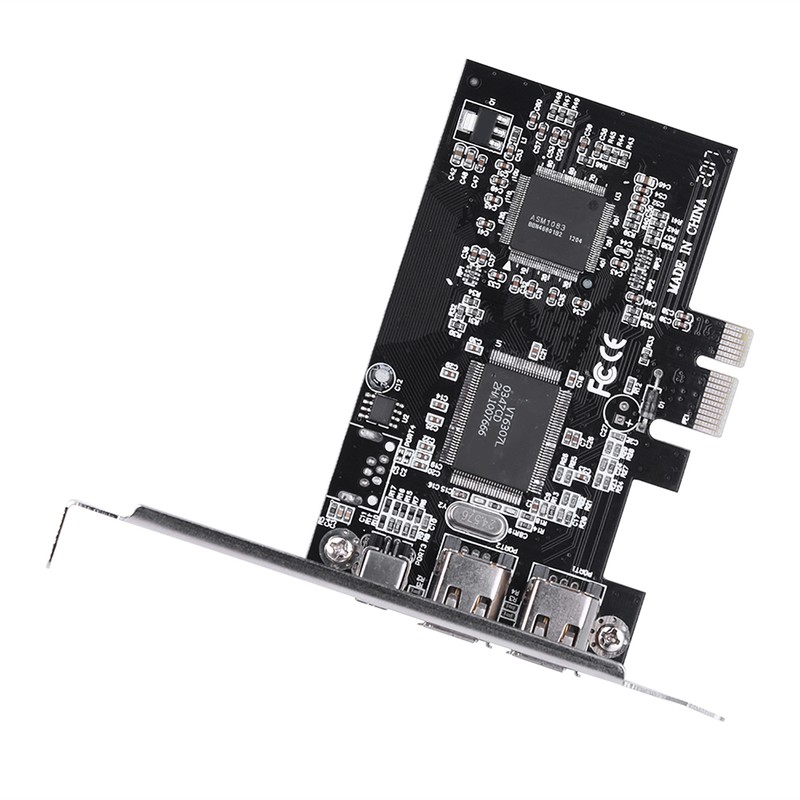 PCI-E PCI Express FireWire 1394a IEEE 1394 Controller Card with
