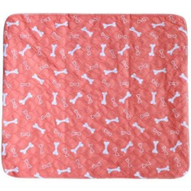 Dry Paws - Orange Reusable Puppy Pads - Accident Proof - Ultra Absorbent - Washable Dog Pee Pads - Multi-Purpose Protection - Waterproof Dog Mats for Floors - Large (L)