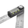 0-300mm Stainless Steel Electronic Protractor Digital Goniometer Angle Finder Miter