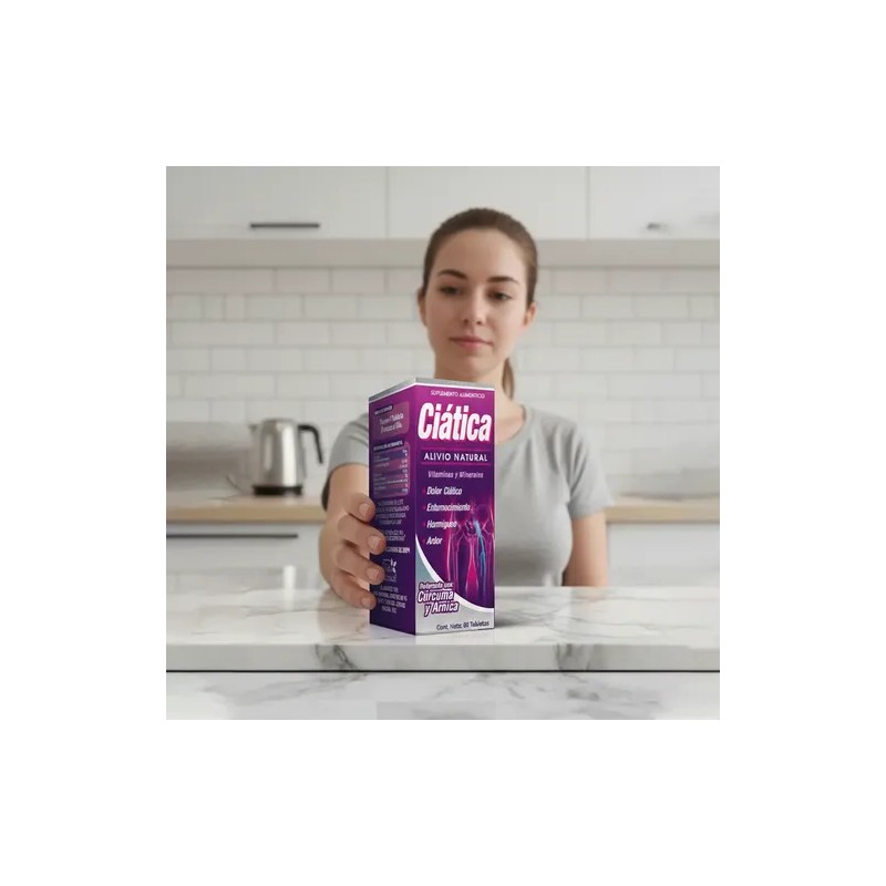 2pack Ciática | Alivio Natural De Dolor Y Nervios |