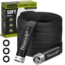 Flexible and Lightweight Garden Hose - 50 FT Durable TPU Water Hose