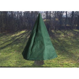 LAMINET Fountain Cover - Green - 48" D x 61" H