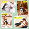 Illumifun Tuxedo Suit and Bandana Set, Elegant Dog Wedding Party