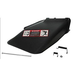 Technology Parts Store GY20647 AM126397 Deflector Side/Chute Cover Deck Guard Compatible with John Deere with 42” Deck 102 105 115 125 135 L & LA Series with Mounting Hardware