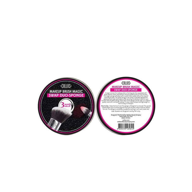 CALLAS Makeup Brush Magic Swap Duo-Sponge Clean Makeup Brushes