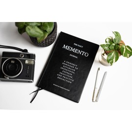 The Daily Memento Journal - 90 Day Guided Gratitude & Reflection Journal for Self Care, Mindfulness, Habit Tracking, and Personal Growth for Men & Women - THE SERENDIPITY WAY (Black)