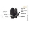 AK Warm Cozy Horse Riding Gloves Windproof Fabric & For