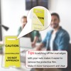 LiLiSSUCCY 8 Pack Funny Sticky Note Holder - Caution Overstimulated