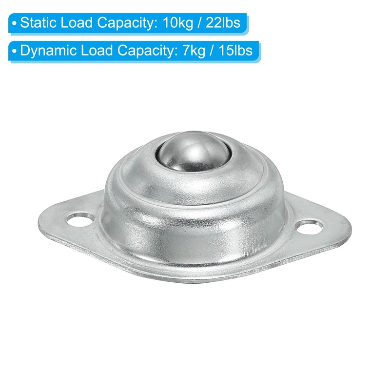 PATIKIL Roller Ball Transfer Bearing 1/2", 6 Pack Load 15lbs