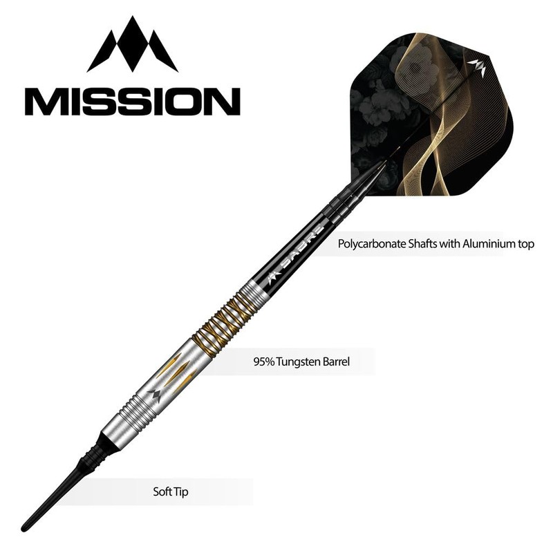 Mission Darts Mission Almudeno Fajardo 95% Soft Darts